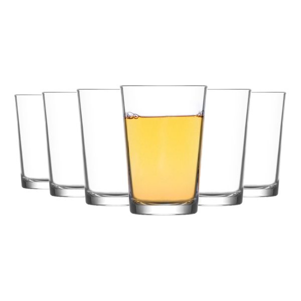 205ml Lara Tumbler Glasses - Pack of Six  - By LAV Supply