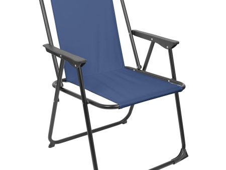 Folding Metal Beach Chair - By Harbour Housewares Discount