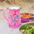 Pansy 1.7L Hand-Painted Picnic Water Jug - By BillyCan Discount