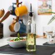 Chrome Olive Oil Bottle Pourers - Pack of 10 - By Argon Tableware Online