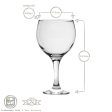 645ml Misket Gin Glasses - Pack of Six - By LAV Cheap