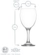 12pc Empire Red & White Wine Stemware Set - By LAV Online now