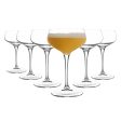 250ml Bartender Novecento Cocktail Glasses - Pack of Six - By Bormioli Rocco Hot on Sale