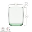 280ml Aware Iconic Recycled Glass Tumblers - Green - Pack of 4 - By Pasabahce Online