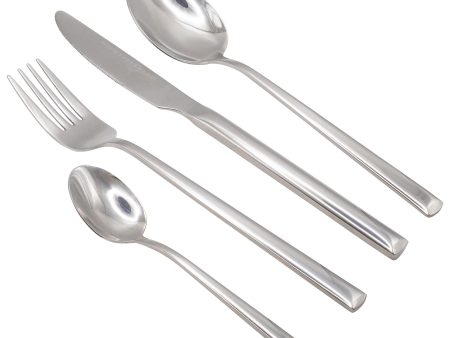 24pc Tondo Stainless Steel Cutlery Set - Pack of Six - By Argon Tableware Discount