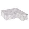 12pc Marble Placemats & Square Coasters Set - By Argon Tableware Cheap