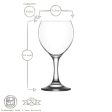 210ml Misket White Wine Glasses - Pack of 6 - By LAV Online now