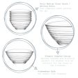 11cm Derin Glass Serving Bowl - By LAV on Sale