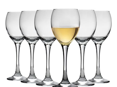 245ml Venue White Wine Glasses - Pack of Six - By LAV For Cheap