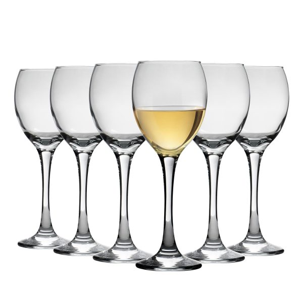 245ml Venue White Wine Glasses - Pack of Six - By LAV For Cheap