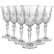 270ml Melodia Red Wine Glasses - Pack of 6 - By RCR Crystal on Sale