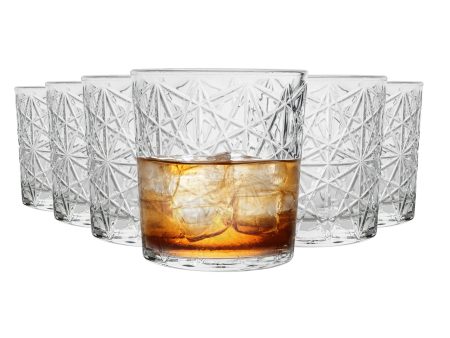 275ml Lounge Whisky Glasses - Pack of Six - By Bormioli Rocco Hot on Sale