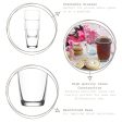 12pc Galata Stacking Tumbler & Highball Glasses Set - By LAV Hot on Sale