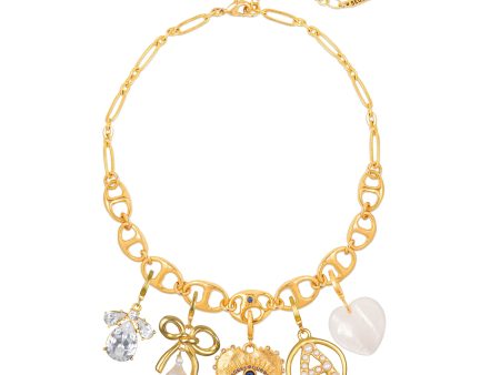 Lizzy Charm Necklace Online Sale